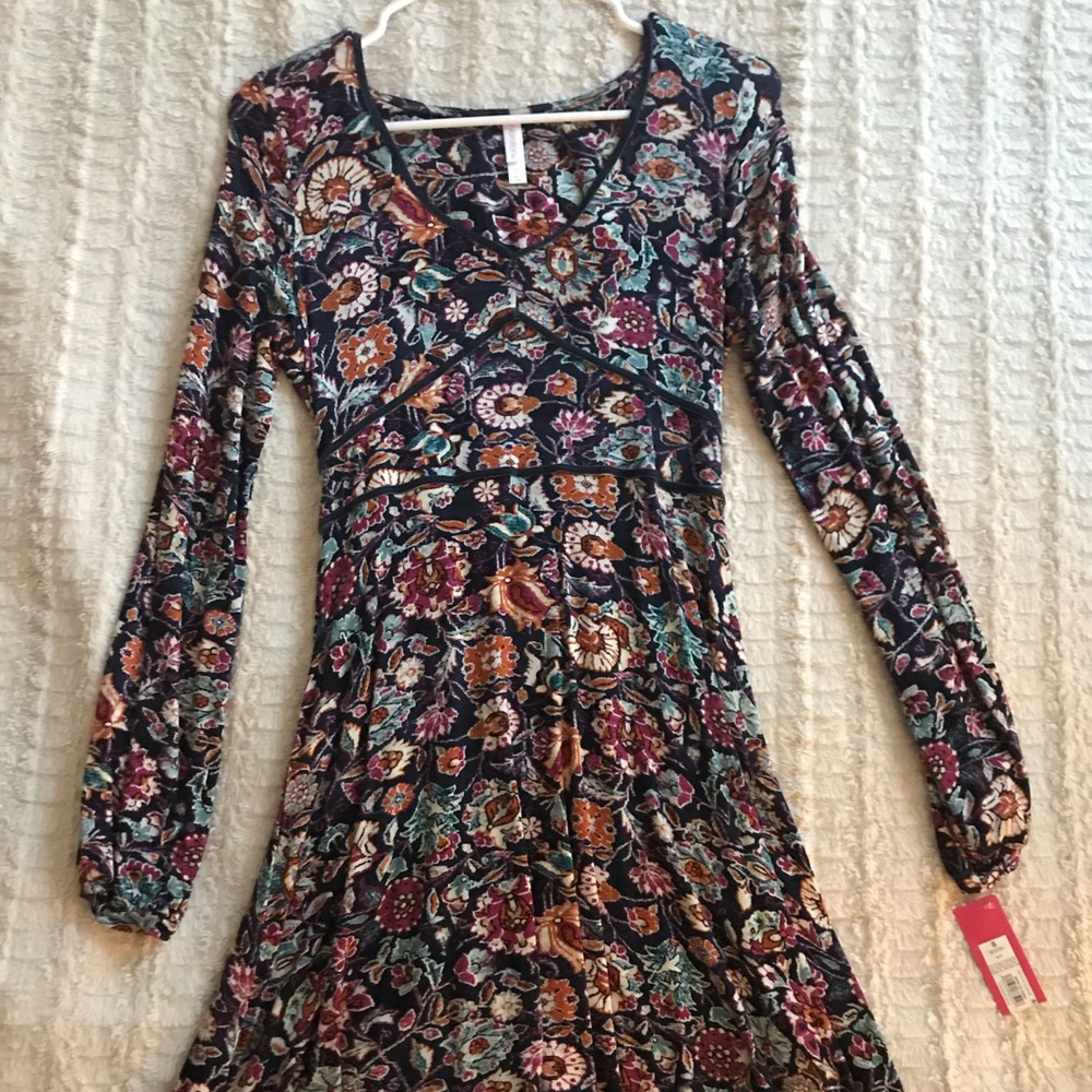 Bohemian soft skater dress